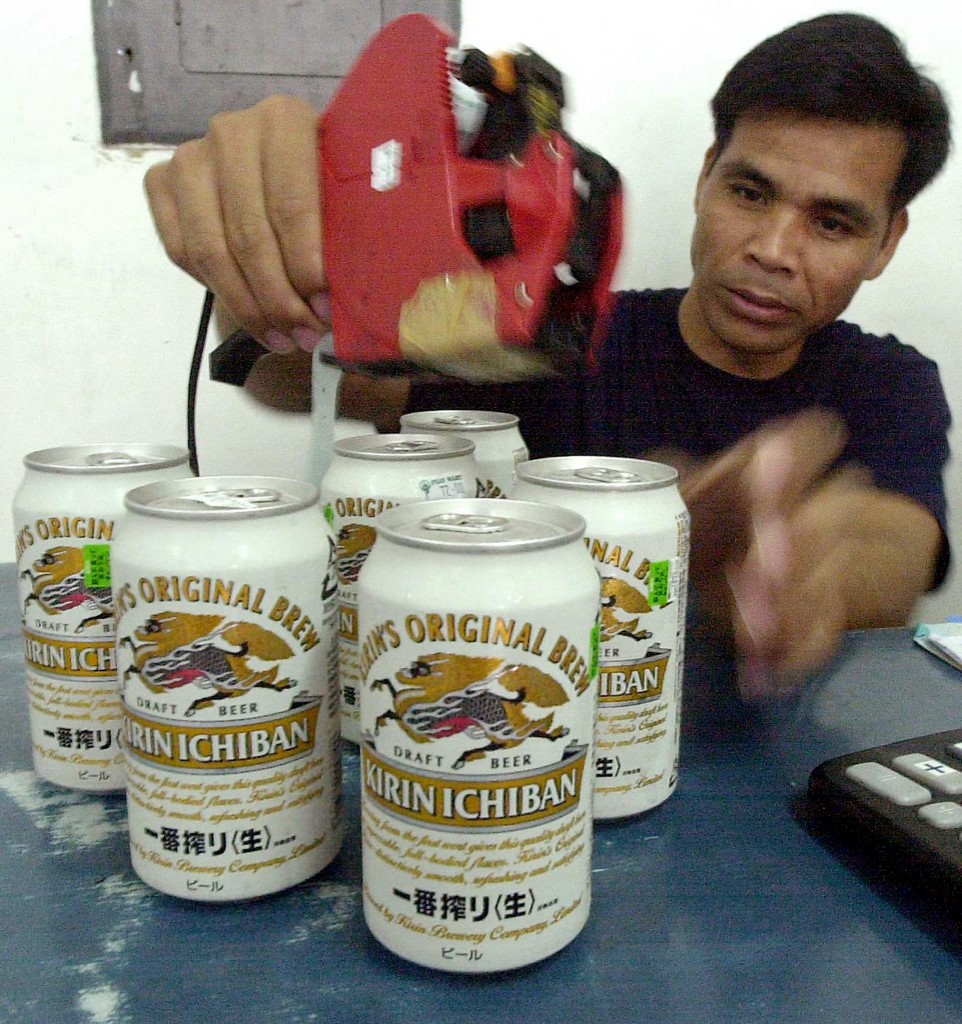  Kirin has a majority stake in both Myanmar Brewery Limited and Mandalay Brewery Limited. (AFP / Joel Nito)