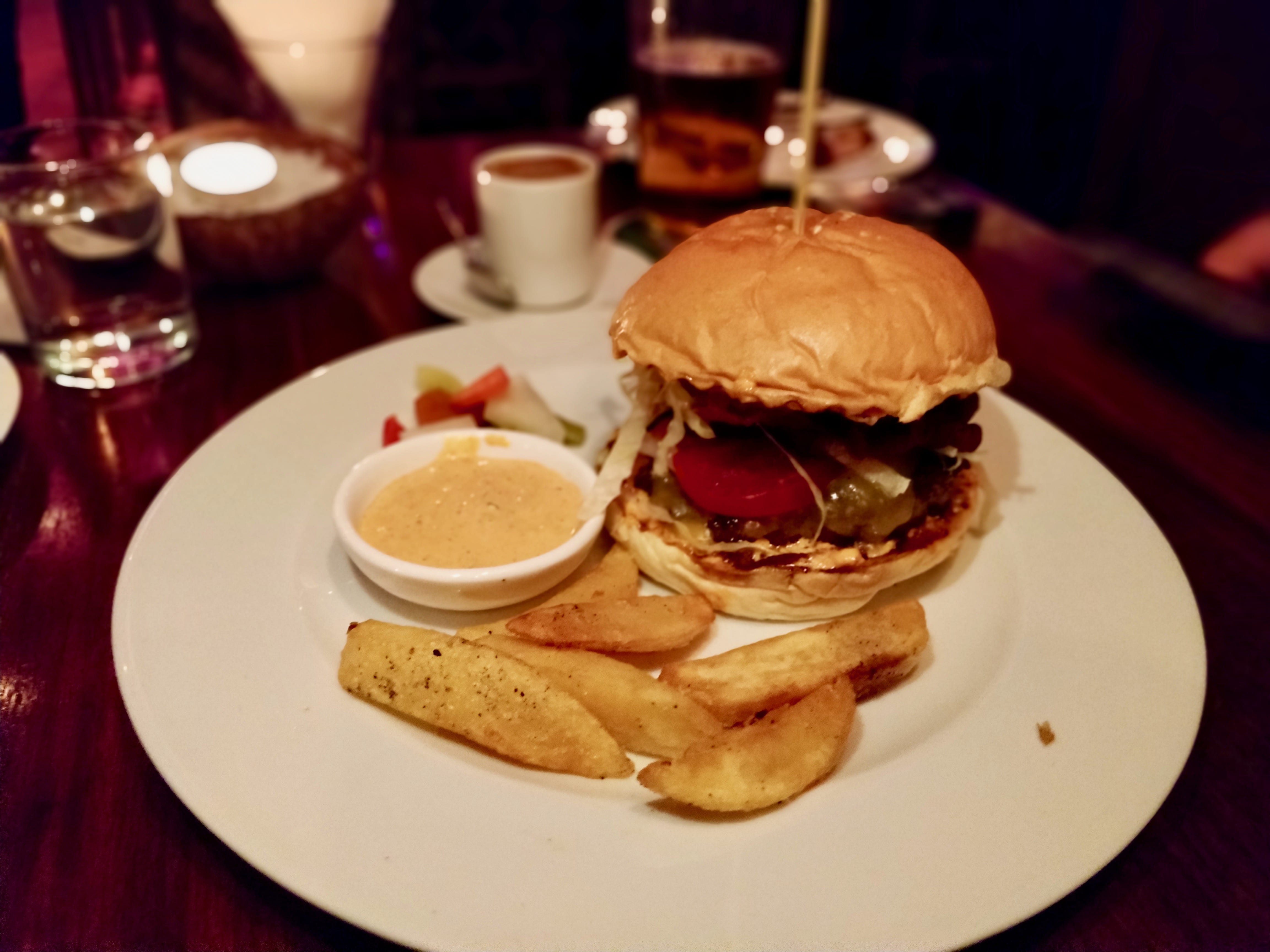 The flagship Port Autonomy Burger is not to be missed. (Myanmar Mix)