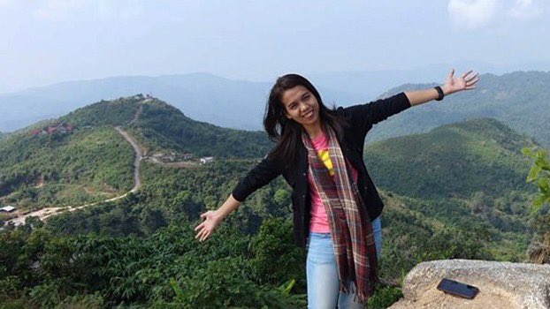 Frontier Myanmar magazine journalist Naw Betty Han was detained in Karen state. (Kan Thar / RFA)