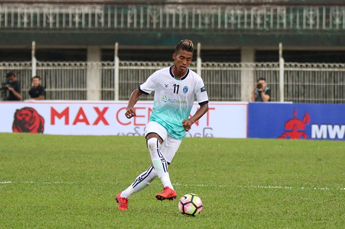 Myanmar national team and Yangon United footballer Maung Maung Lwin.  (Yangon United Football Club)