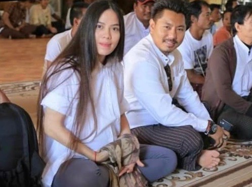 Phu Ngone Pwint (left), actor Min Yar Zar, and his father-in-law Maung Maung Aye (not pictured) are accused of a horrific attack on a teenage girl. (Facebook / Min Yar Zar)