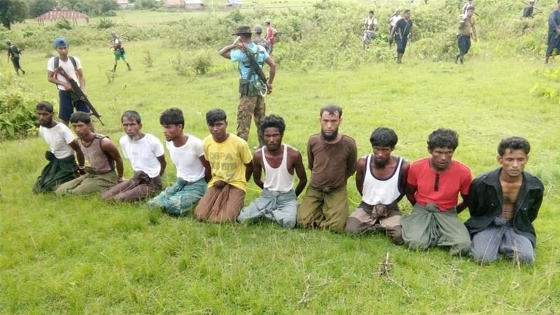 The Myanmar soldiers were sentenced for killing these 10 Rohingya villagers. (Reuters)