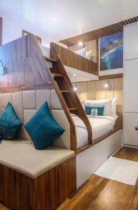 The roomy Standard Suite. (Marie Starr)
