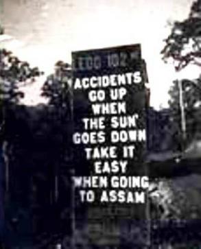 On the way to Assam, near the Myanmar town of Shingbwiyang.