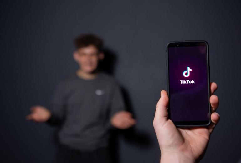 TikTok, a Chinese short-form video-sharing app, has proved wildly popular this year. (AFP)