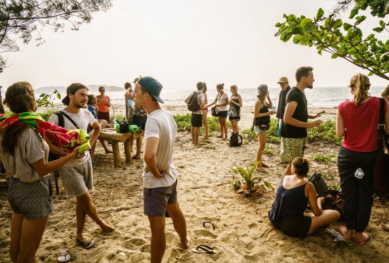 Banana Events presents a beach party to remember in Ngwe Saung. (Supplied)