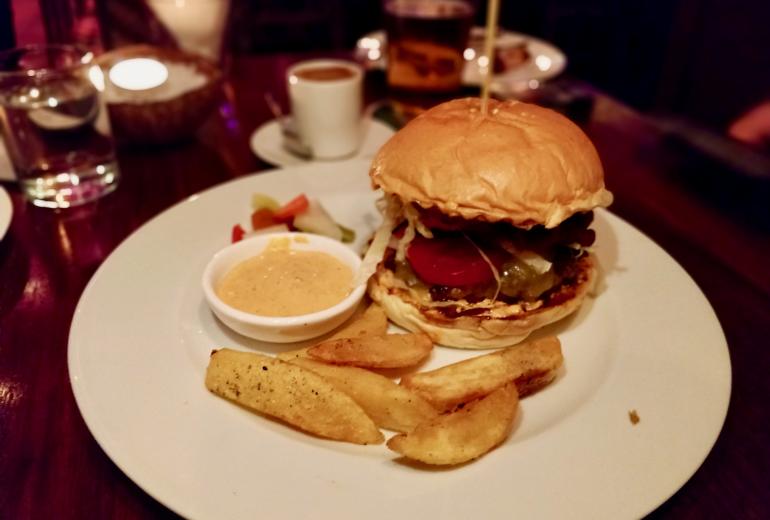 The flagship Port Autonomy Burger is not to be missed. (Myanmar Mix)