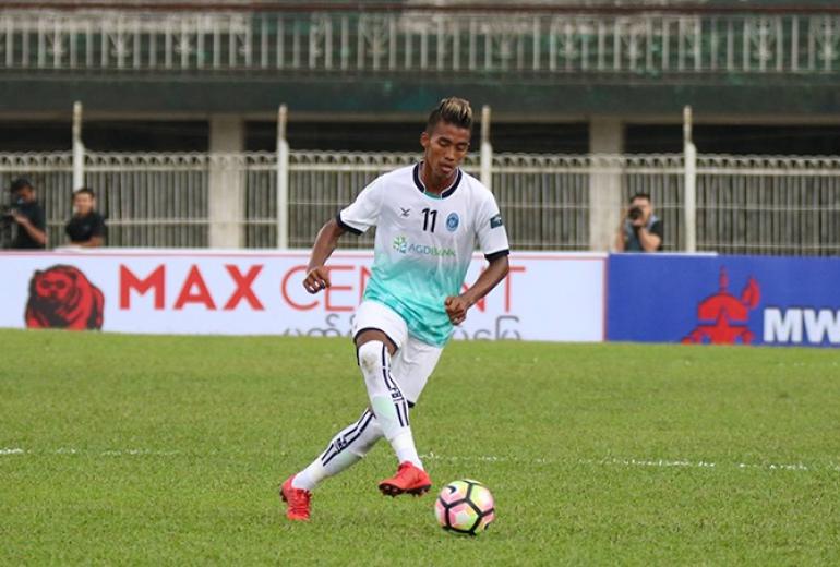 Myanmar national team and Yangon United footballer Maung Maung Lwin.  (Yangon United Football Club)