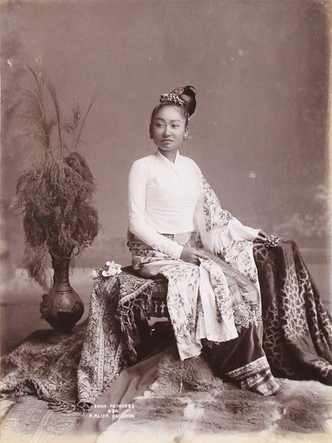 Klier labels this image &quot;Shan princess.&quot; (1907)