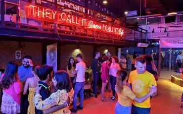 Dancers at Havana Social Club in Yangon. (Supplied)