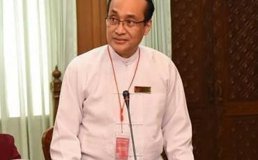 Zaw Wai Soe, a former medical professor, was appointed the labour, immigration and population, education, and health and sports under the ousted civilian government. (Supplied) 