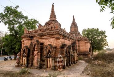  This photograph taken on January 18, 2020 shows Buddhist temples in Bagan. (Mladen Antonov / AFP)