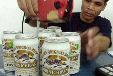  Kirin has a majority stake in both Myanmar Brewery Limited and Mandalay Brewery Limited. (AFP / Joel Nito)
