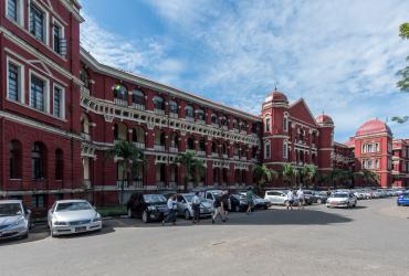 The patient was being treated for Covid-19 at Yangon General Hospital. (Article 25)
