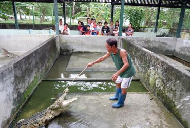 Thaketa Crocodile Farm made it on our list because crocodiles are quite scary. (Dominic Horner)