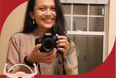 Nandar, founder of Yangon-based Purple Feminists Group, which is leading a campaign challenging the stigma surrounding menstruation in Myanmar. (Supplied)