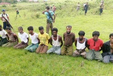 The Myanmar soldiers were sentenced for killing these 10 Rohingya villagers. (Reuters)