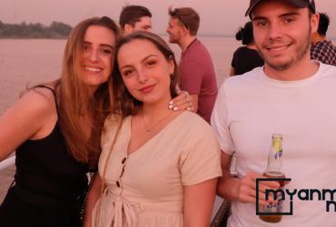 The Yangon Boat Party on Saturday, January 25.