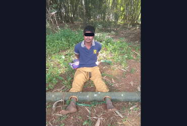 The Shan State Progress Party said the death penalty was 'the only option' for the 30-year-old, who assaulted the girl before throwing her body off a cliff. (Shwe Phee Myay News Agency)