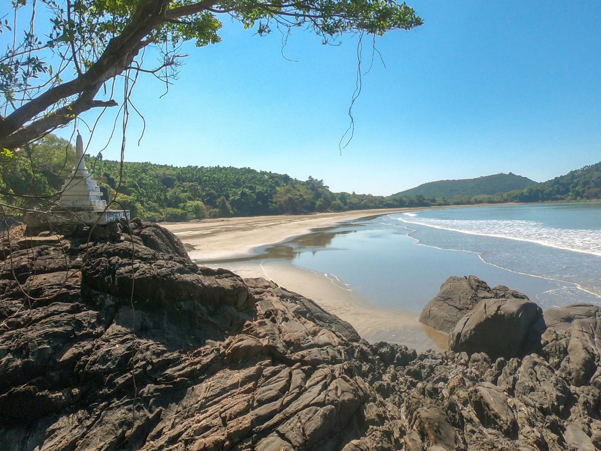 One of several deserted beaches from Ye to Ma Gyi. (Dominic Horner)