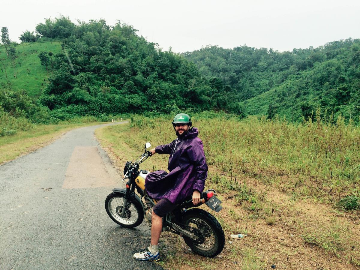 Riding through the hills of Shan state towards Mogok. (Dominic Horner)