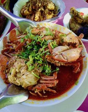 A plate of 'fresh' seafood. (Rita Shan)