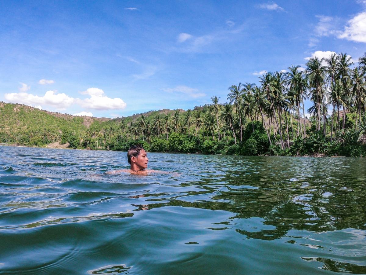 One of the most unique swimming experiences in Myanmar: a dip in Twin Pyauk.