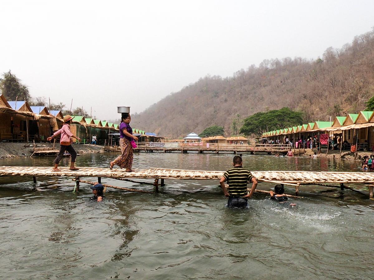 Shwe Set Taw is only open for business from February to April. (Dominic Horner)